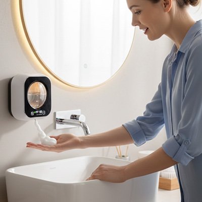 Distributeur de savon automatique​  convient tout détergent