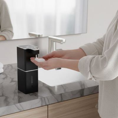 Distributeur de savon automatique | Sans Contact, hygiène - La cuisine et ses accessoires.com