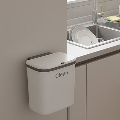 Poubelle murale | Compacte, optimise l'espace - La cuisine et ses accessoires.com